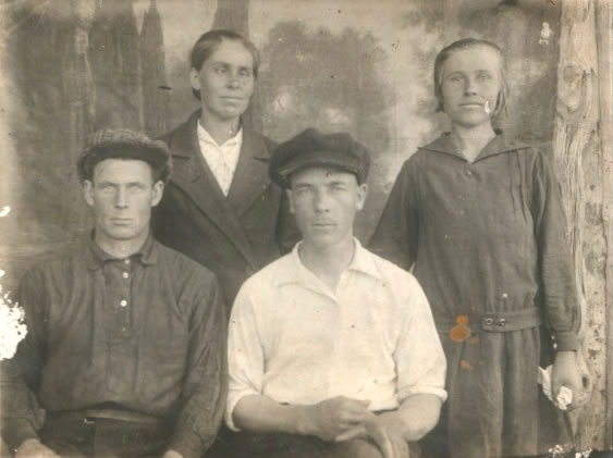 Белановы и Рукины в 1930 году